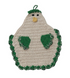 Cotton Crocheted Chicken Shaped Pot Holder w/ Loop, 4 Colors