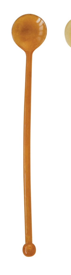 Resin Cocktail Spoon, 5 Marbled Colors