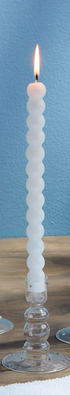 Grey & White Taper Candles By Mud Pie