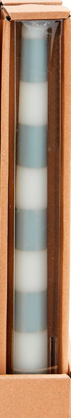 Grey & White Taper Candles By Mud Pie
