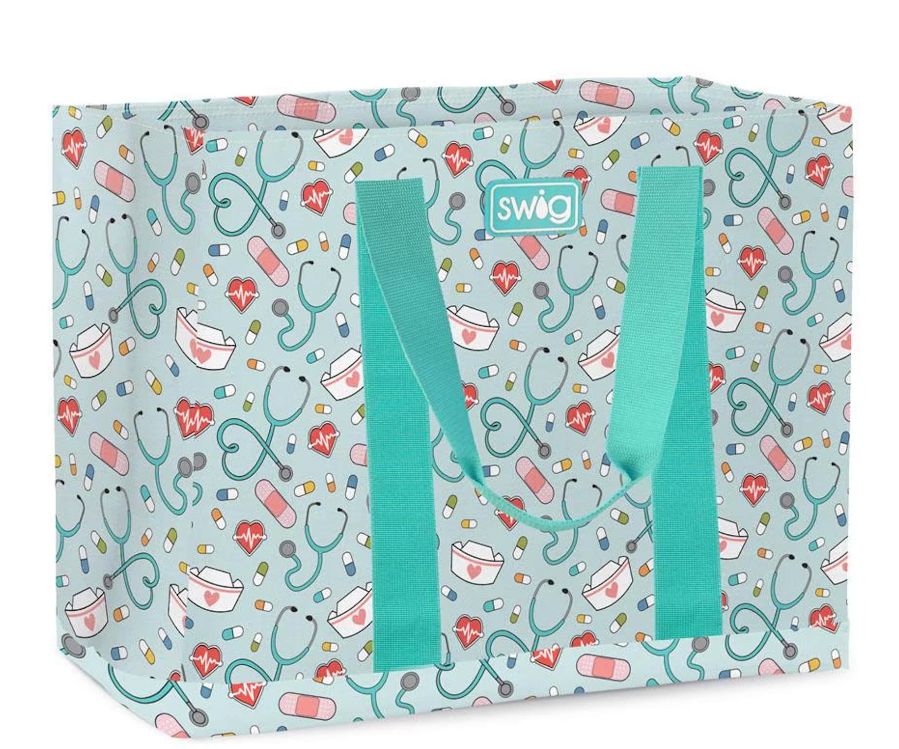 SWIG Scrub Life Jumbo Tote Bag
