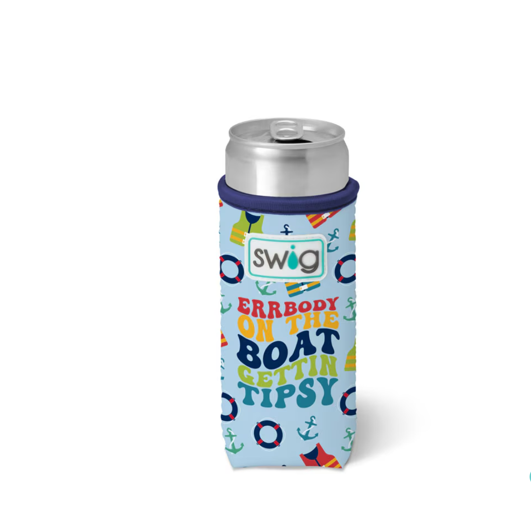 SWIG Errbody on the Boat Slim Can Coolie