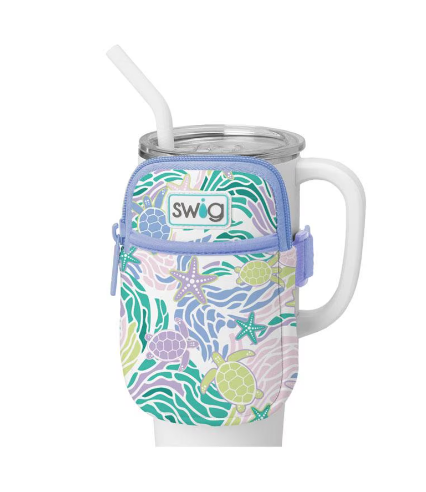Swig Sea Swirl Mega Mug Pouch