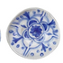 Blue and White Hand-Painted Stoneware Footed Dish, 4 Styles