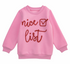 Nice List Toddler Sweatshirt By Mud Pie