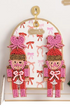 HOLIDAY BEADED EARRINGS BY MUD PIE