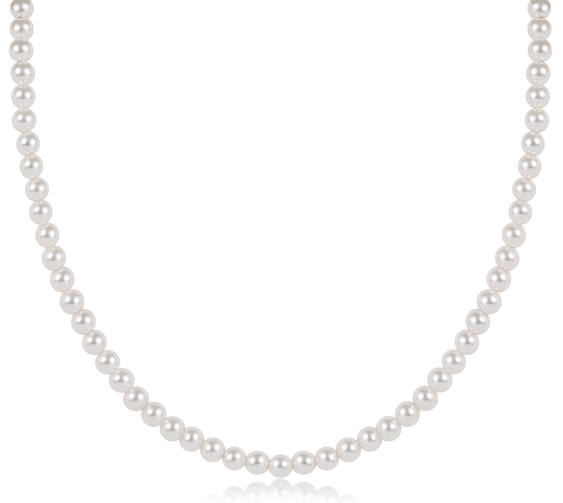 17" Choker Beaded - Classic Pearl 4mm by enewton
