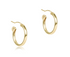 Round Gold 0.5" Hoop - Smooth by enewton