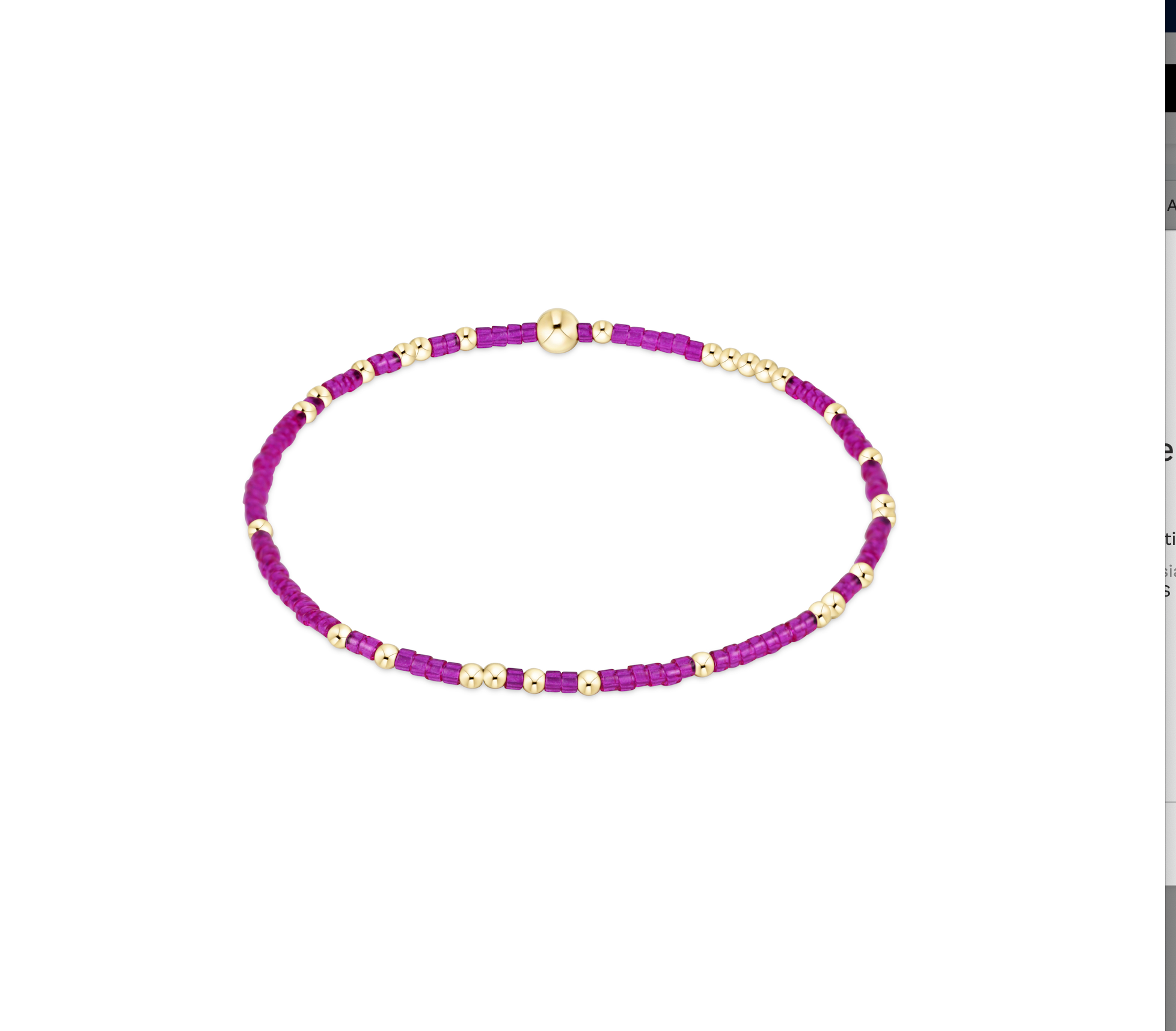 Hope Unwritten Bracelet - Fuchsia by enewton