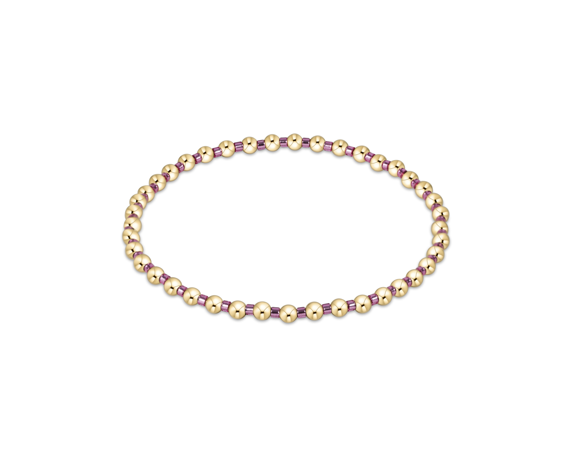 Hope Grateful Bracelet - Pink Metallic by enewton