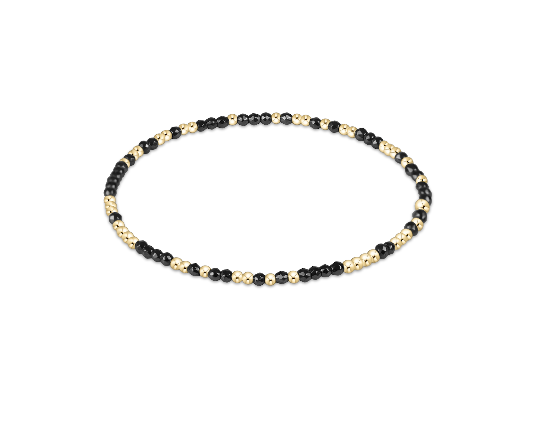 enewton Extends - Hope Unwritten Faceted Hematite 2mm Bead Bracelet by enewton