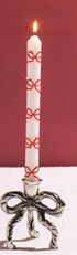 BOW HEART TAPER CANDLES-4A By Mud Pie
