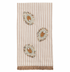 Taupe Beaded Oyster Towel