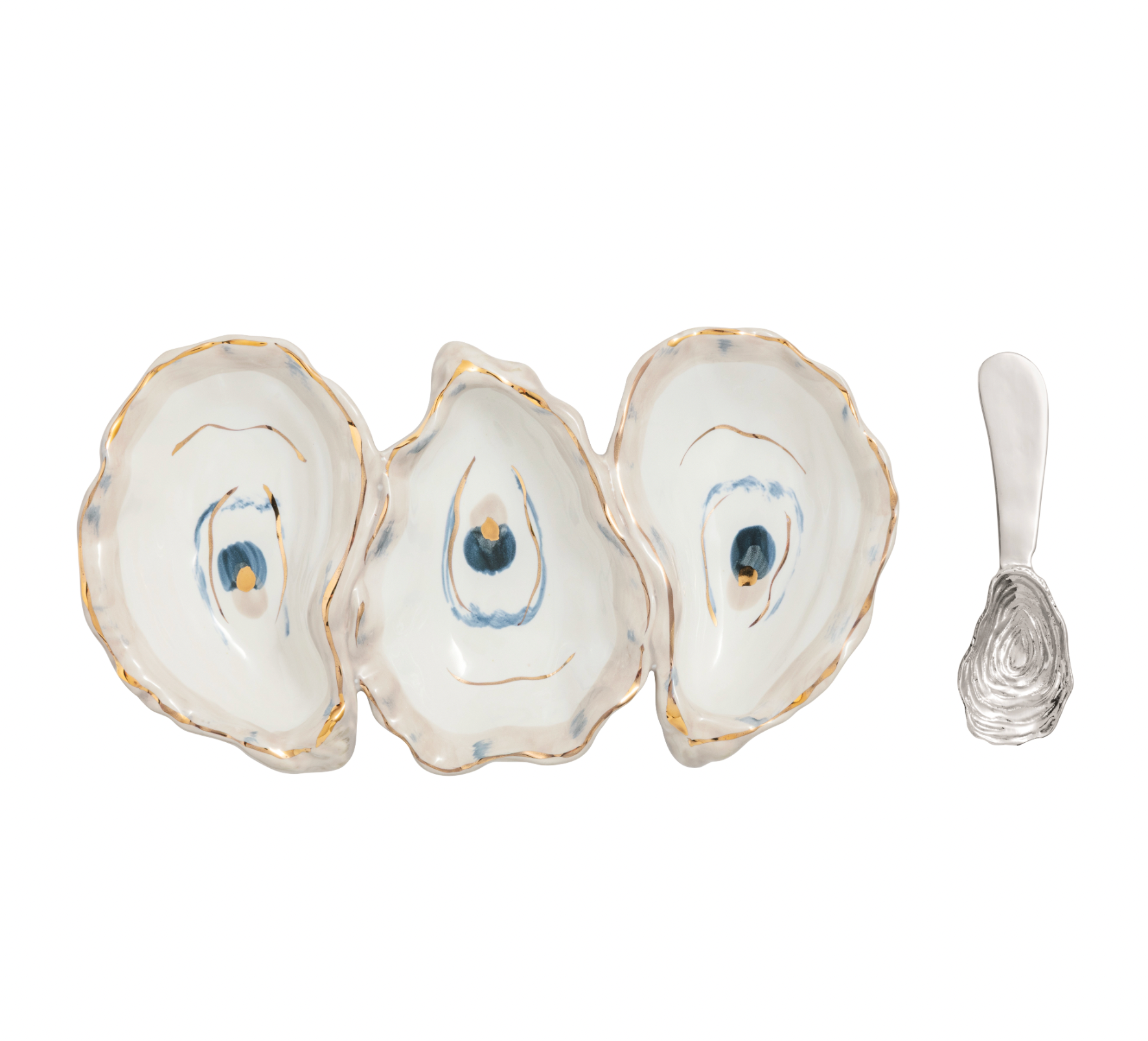 Oyster Triple Tidbit Set
