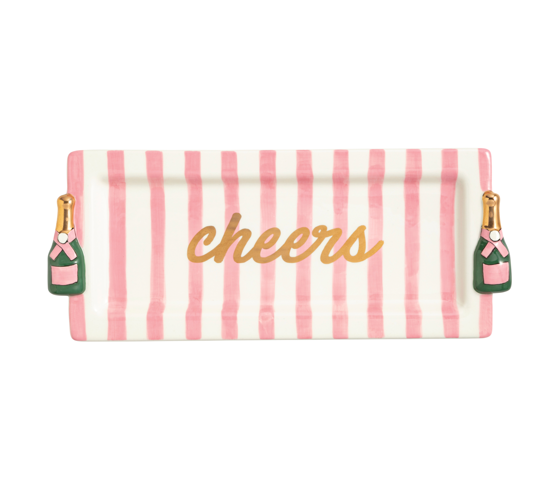 Cheers Champagne Serving Tray