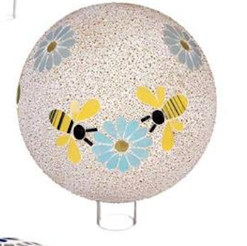 10" Mosaic Glass Gazing Balls