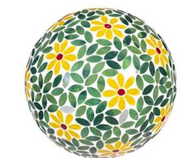 10" Mosaic Glass Gazing Balls