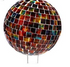 10" Mosaic Glass Gazing Balls by Evergreen - view 6