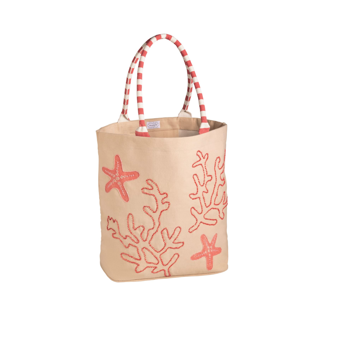Natural Coastal Luxe Tote