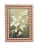 6-1/2"L x 8-1/4"H Resin Bobbin Photo Frame, 2 Colors (Holds 5" x 7" Photo) (Hangs or Sits)