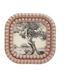 Resin Bobbin Photo Frame, 2 Colors (Holds 4" x 4" Photo) (Hangs or Sits)