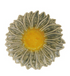 Stoneware Flower Shaped Plate, Reactive Glaze, 6 Colors (Each One Will Vary)