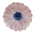 Stoneware Flower Shaped Plate, Reactive Glaze, 6 Colors (Each One Will Vary)