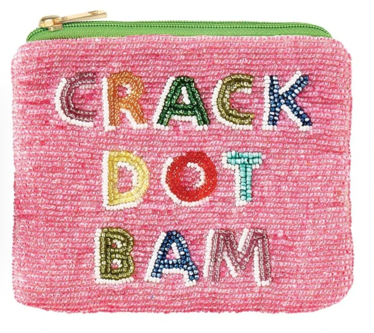 Beaded Pouch – Crack Dot Bam