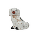 Ceramic Staffordshire Dog Shaped Toothpick Holder, 2 Styles