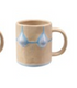Bikini Handpainted Stoneware Mugs
