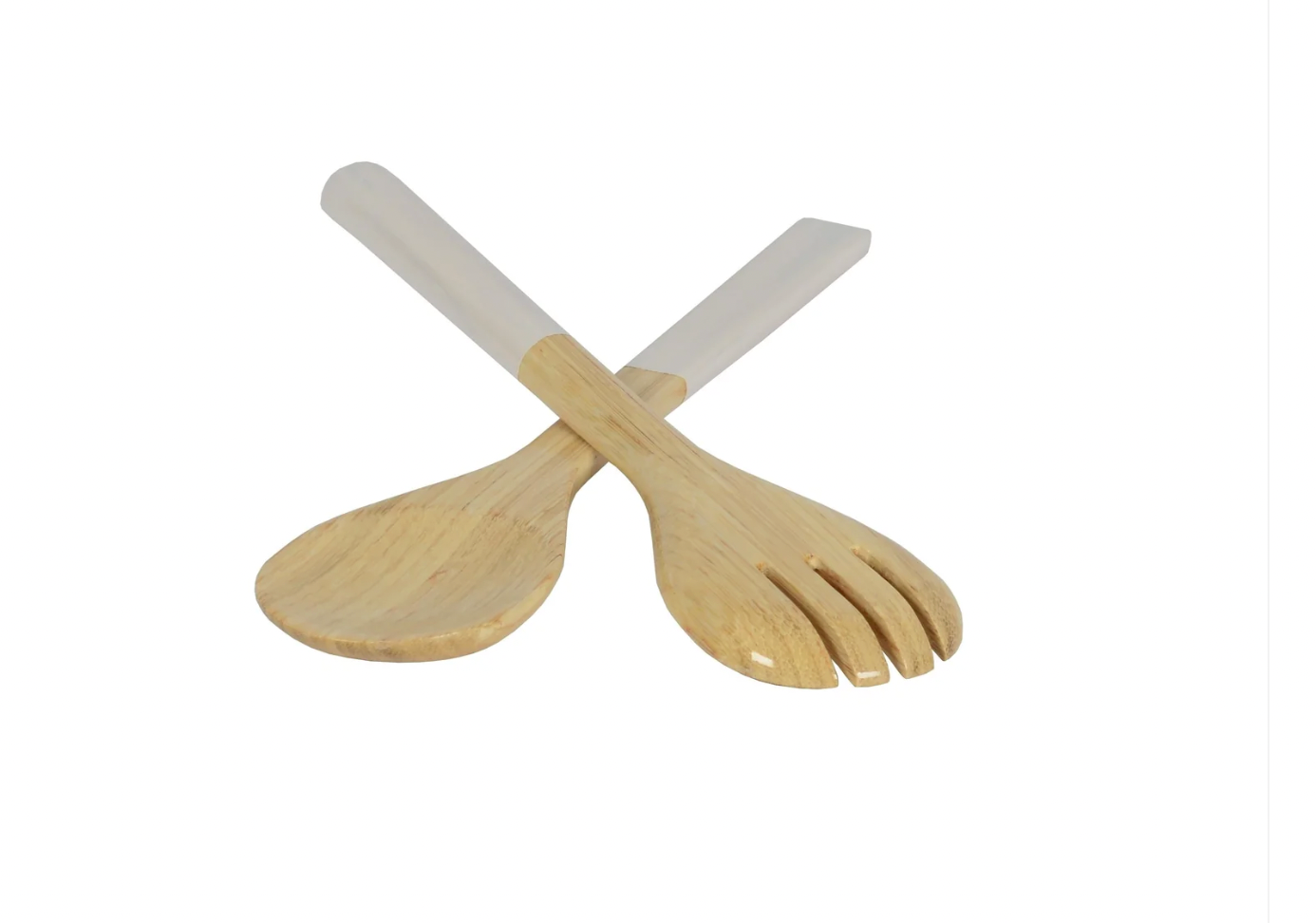 Albert L. Punkt Small Bamboo Salad Servers by Punkt - view 4