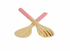 Albert L. Punkt Small Bamboo Salad Servers by Punkt - view 7