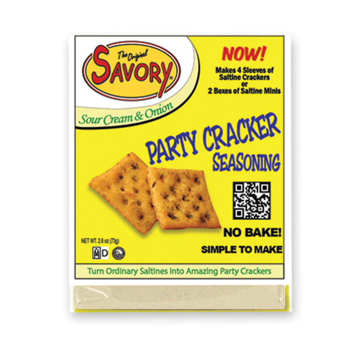 The Original Savory Sour Cream and Onion Party Cracker Seasoning