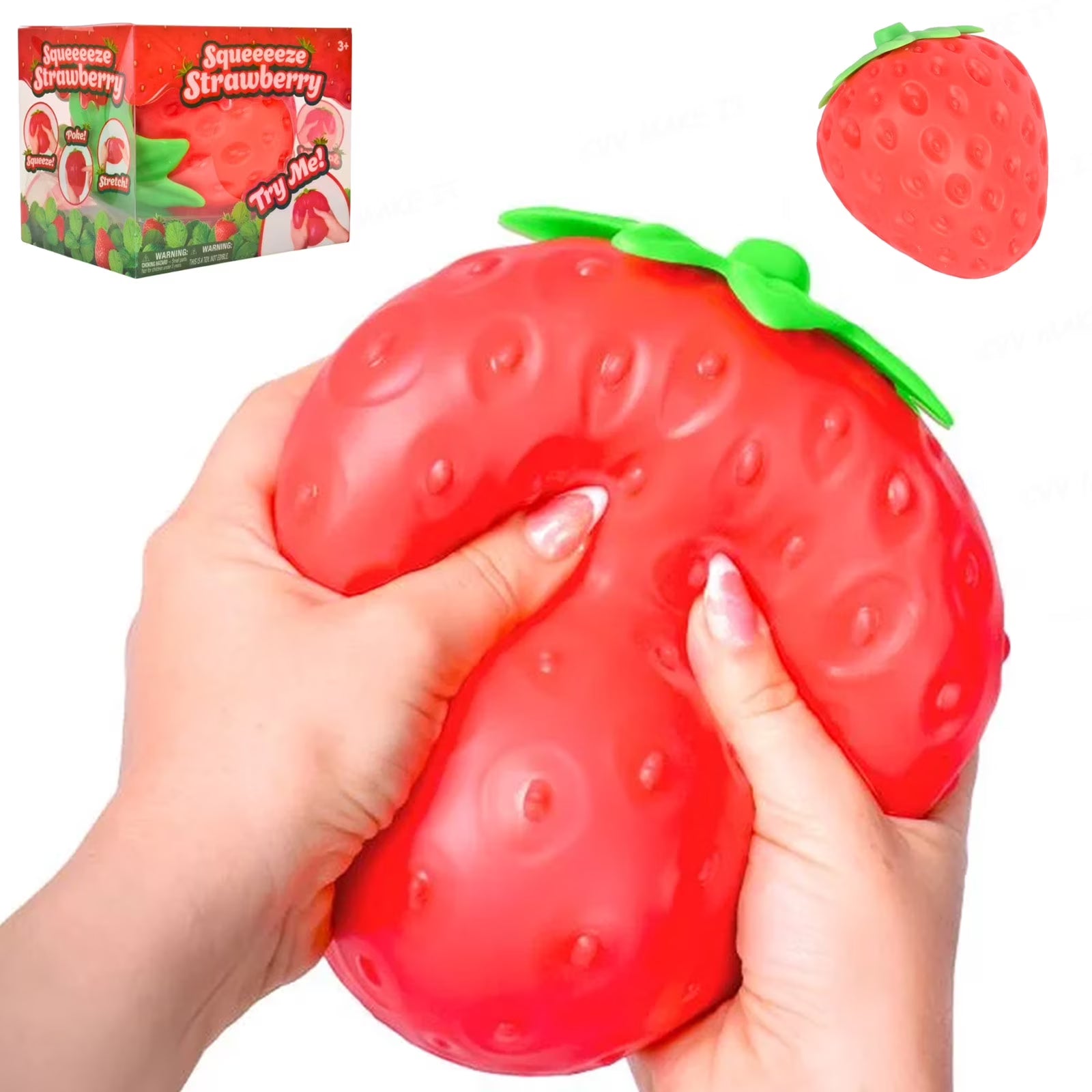 SQUEEZHY YUM STRETCH STRAWBERRY