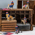 American Classic Table Decor Resin Patriotic Dog