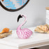 Palm Beach Table Decor Art Glass Flamingo, 6H