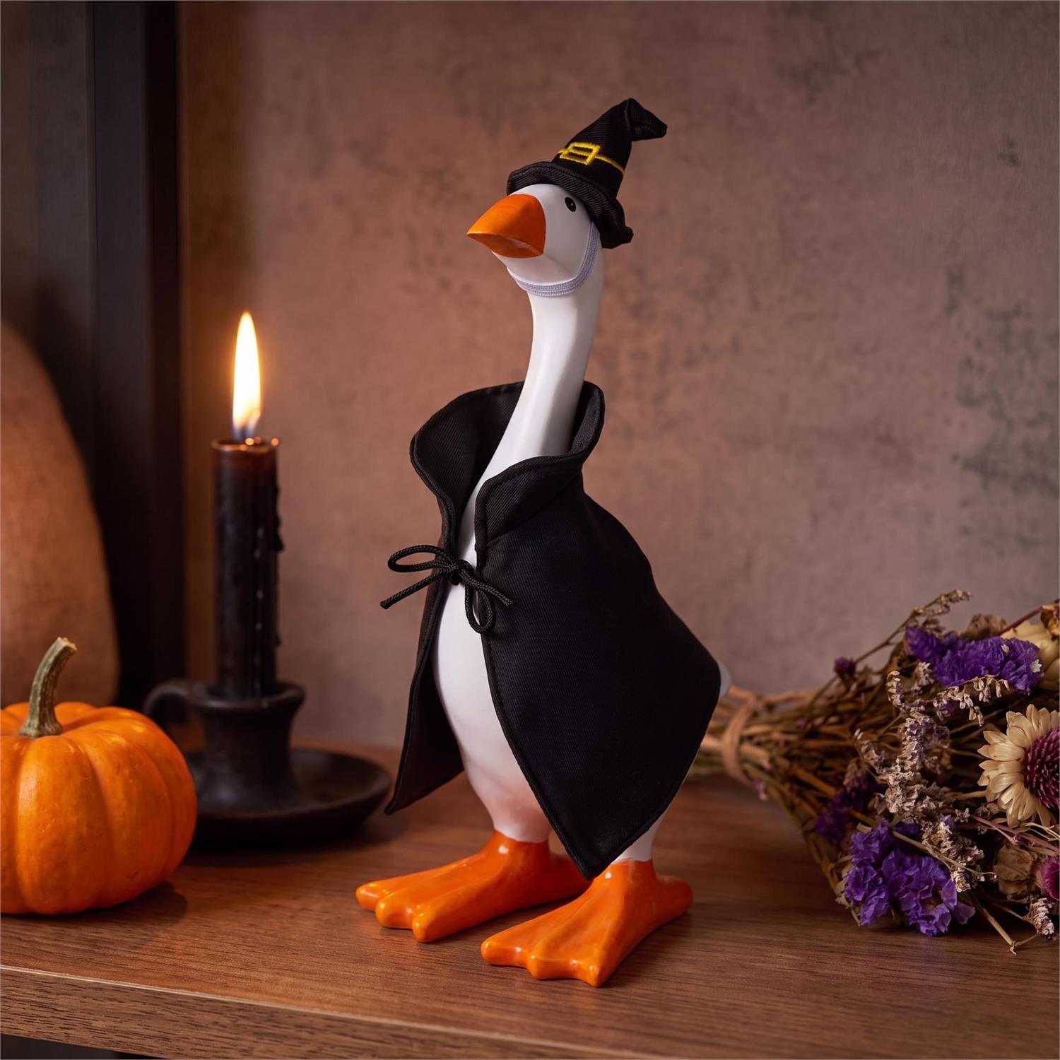 Gordy the Desktop Goose Hillside Pasture Accessory, Witch