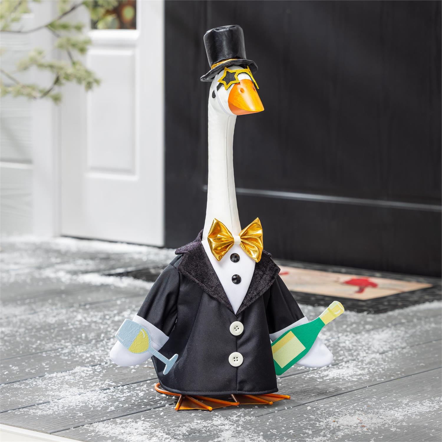 Happy New Year For Giddy The Porch Goose