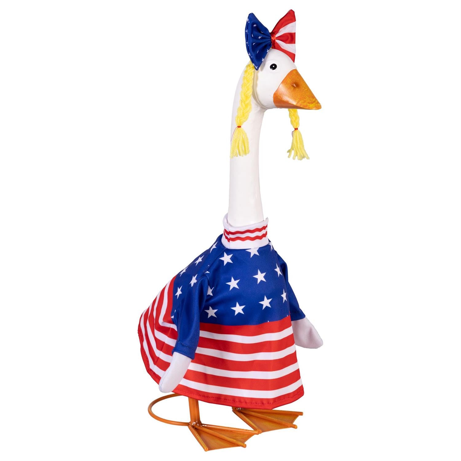 Patriotic Dress For Giddy The Porch Goose