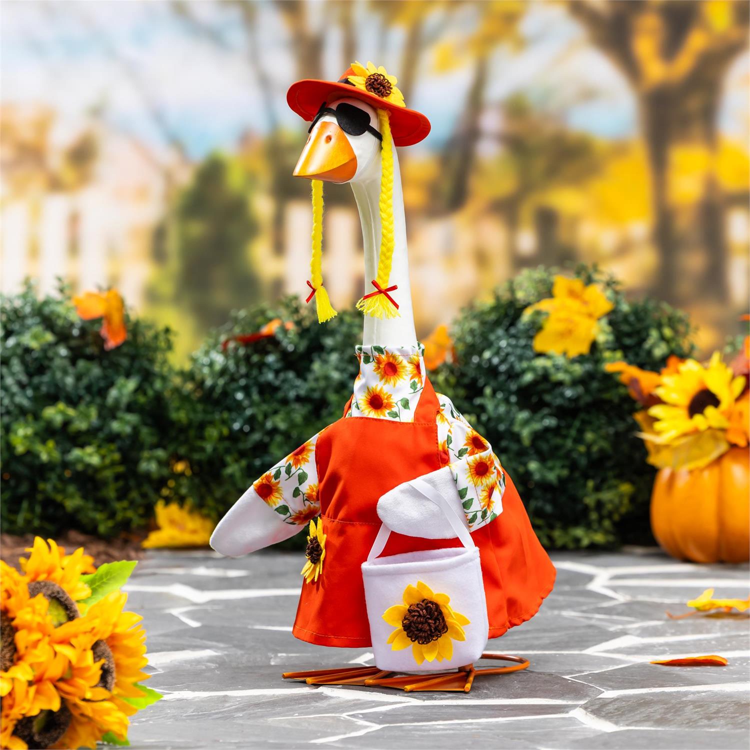 Sunflower Dress For Giddy The Porch Goose