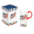 American Classic Ceramic Perfect Cup, Blooming USA, 17oz, Gift Box