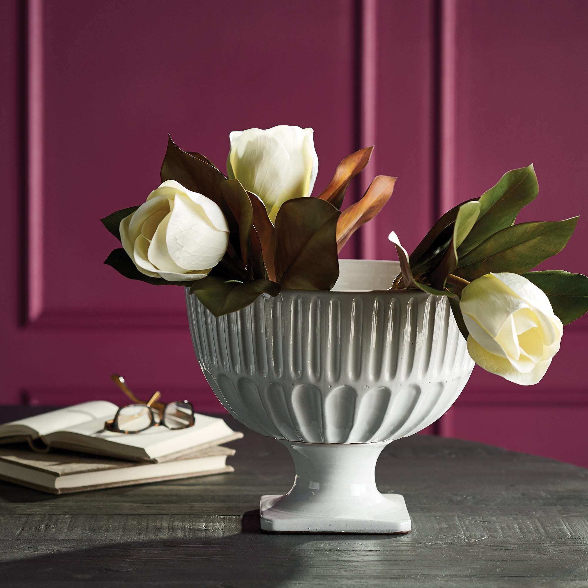 Column Footed Bowl - View 2