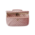 PurseN Classic Train Case - Blush Velvet Quilted - A. Dodson's
