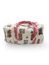 Ida Mae Thunderbird Boots Sand Quilted Duffle Bag