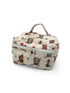 Ida Mae Thunderbird Boots Sand Quilted Travel Case