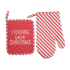 I F@#King Love Christmas Pot Holder & Mitt Set of 2