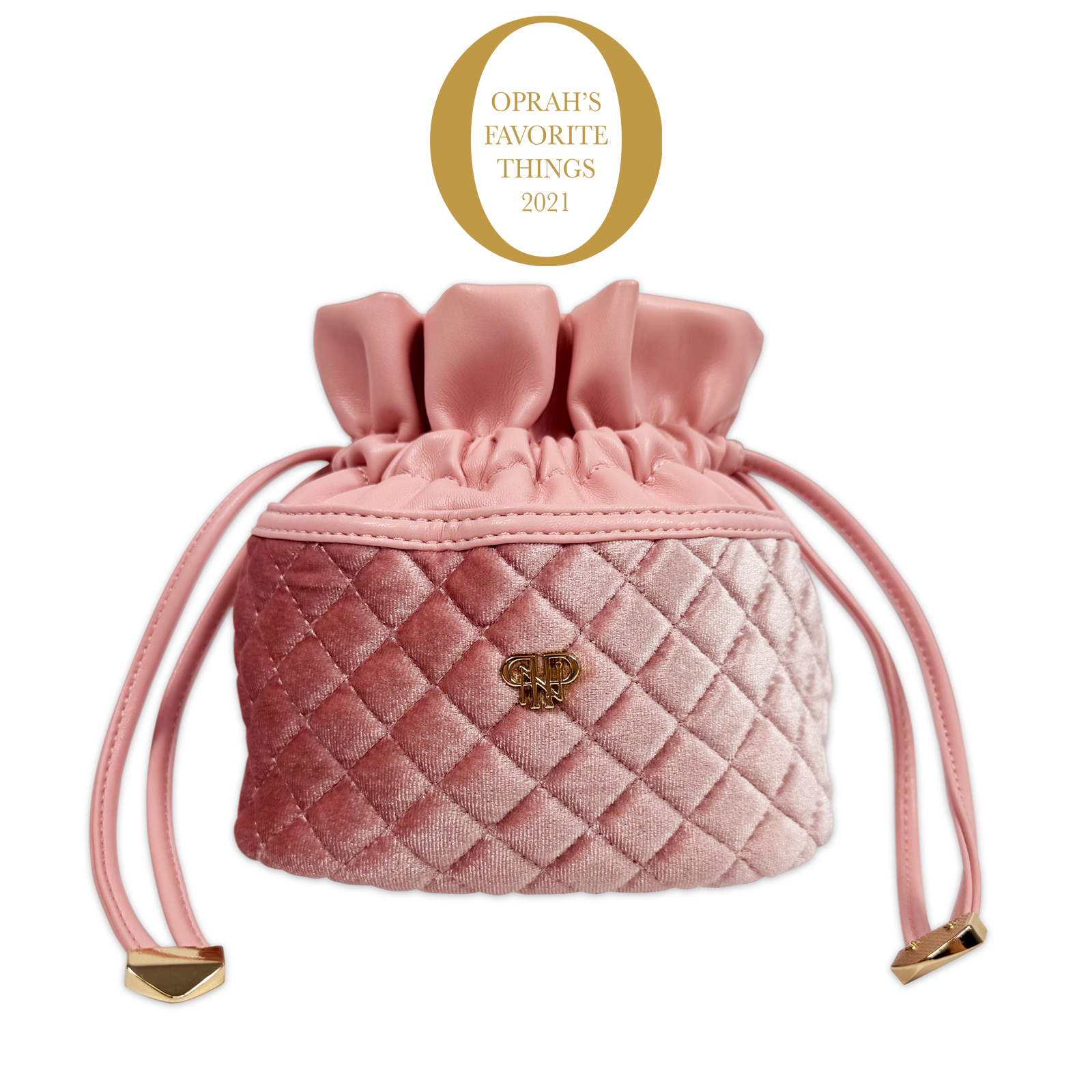 PurseN Ultra Jewelry Case - Blush Velvet Quilted - A. Dodson's