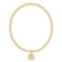 enewton gameday ecollegiate classic gold 3mm bracelet -uva disc