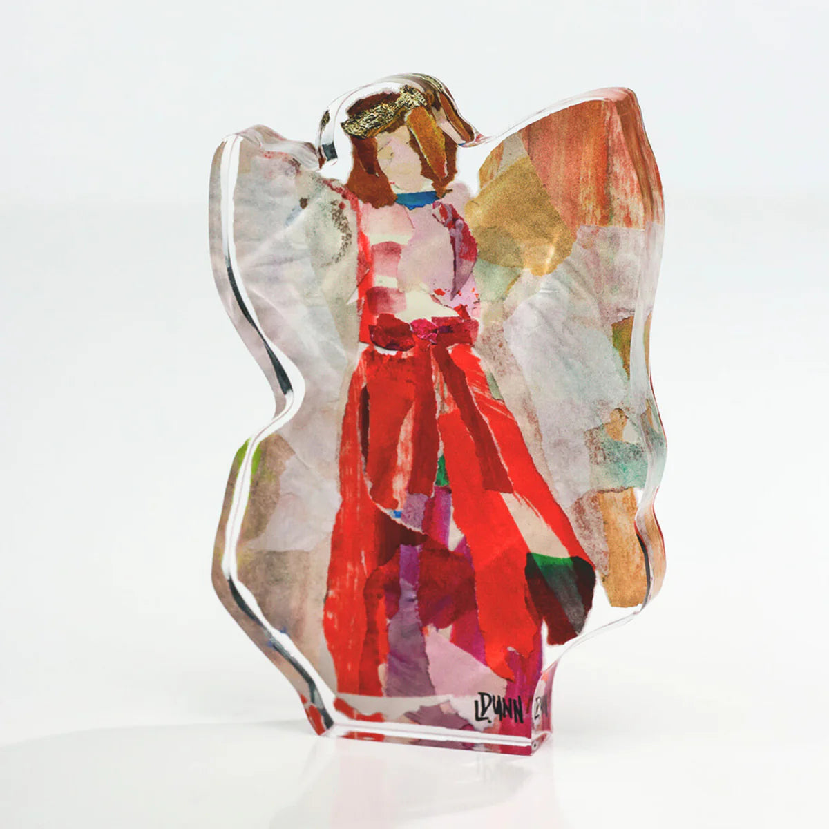 Lauren Dunn STACY BITTY ACRYLIC ANGEL, GLORY COLLECTION