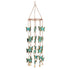 Cottage Garden Wind Chime, Metal Butterfly, 30 inch